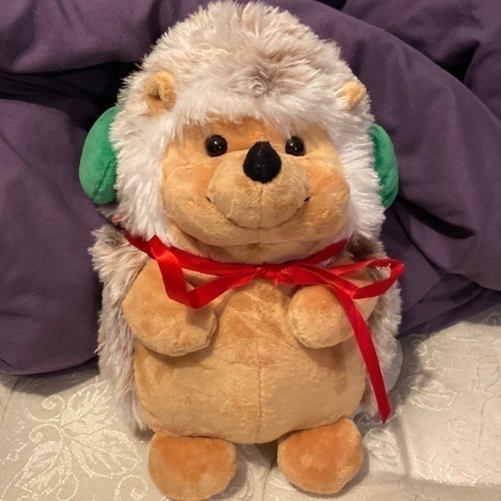 Christmas Hedgehog stuff animal